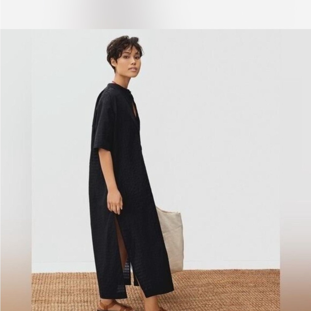Elegant Black Swim Cover-Up
